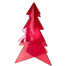 Albero di Natale rosso